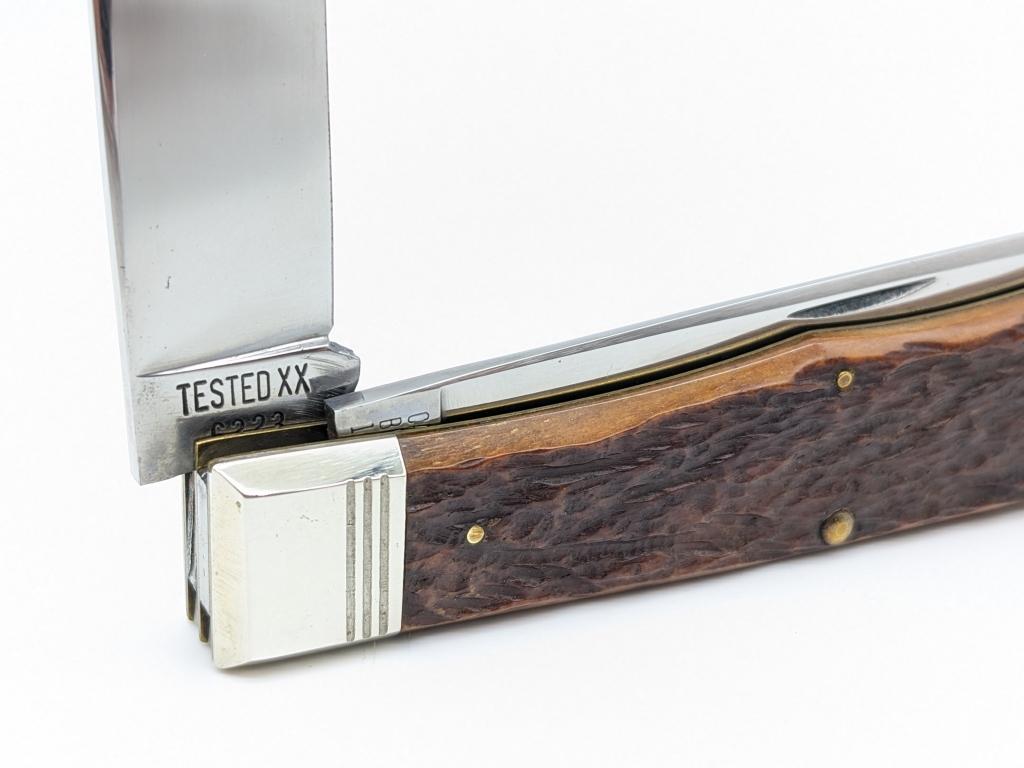 1992 Case XX Classic Jig Bone Jumbo Trapper Knife