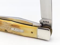 1992 Case XX Stag Handle Trapper 5254 w/ Box