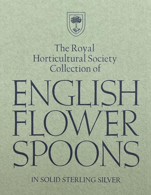 Sterling Silver English Flower Spoon Collection