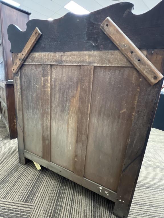 Antique Mid-Century Engraved Dresser