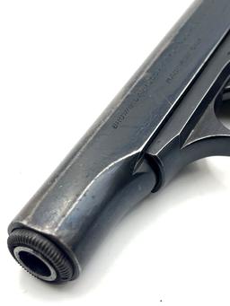 Browning Model 1910 .380 Cal Semi-Auto Pistol