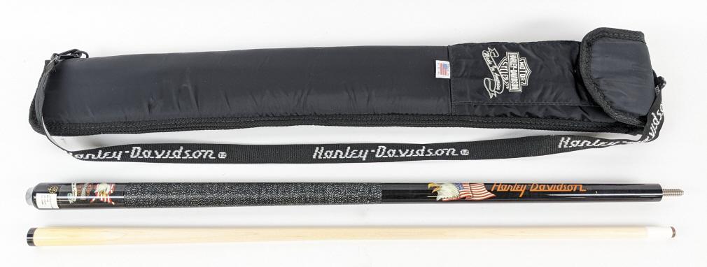 NIB 1999 McDermott Harley-Davidson Pool Cue & Case