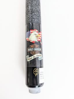 NIB 1999 McDermott Harley-Davidson Pool Cue & Case