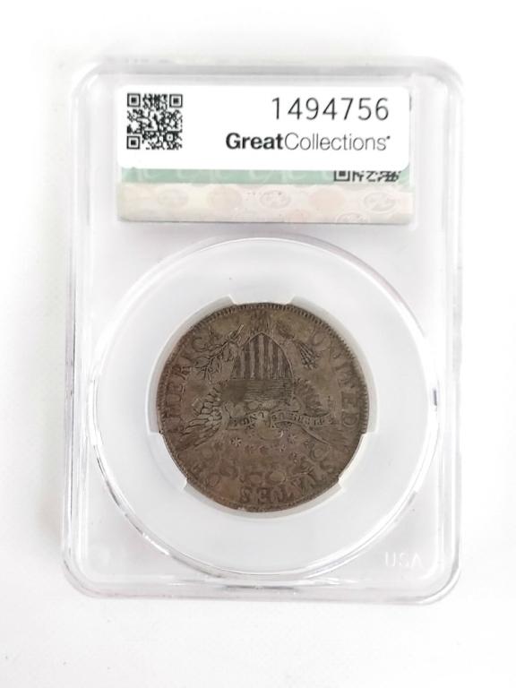 1803 U.S. Draped Bust Half Dollar CAC XF 40