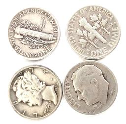 $5.20 Face Value 90% Silver U.S. Dimes