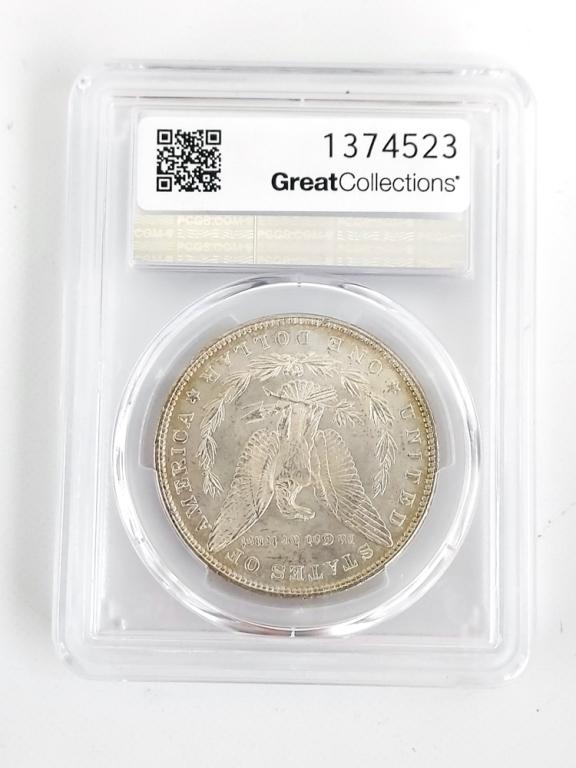1882 U.S. Morgan Silver Dollar PCGS MS 64