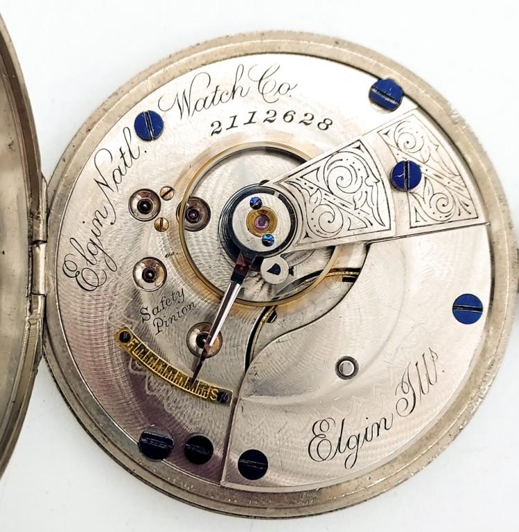 Elgin Grade 43 Open Face Pocket Watch