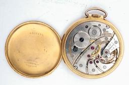 1940's Bulova 17AH Movement Open Face Pocket Watch