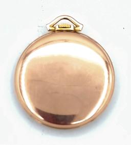 Vintage Swiss Omega Open Face Pocket Watch