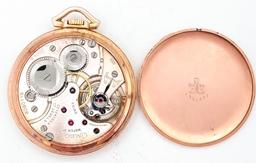 Vintage Swiss Omega Open Face Pocket Watch