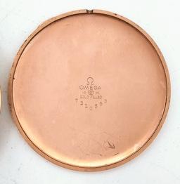 Vintage Swiss Omega Open Face Pocket Watch