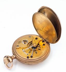 Rockford Model 3 Hunting Case Pocket Watch