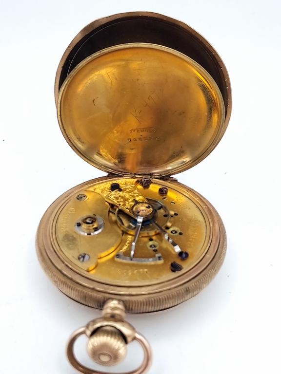 Rockford Model 3 Hunting Case Pocket Watch
