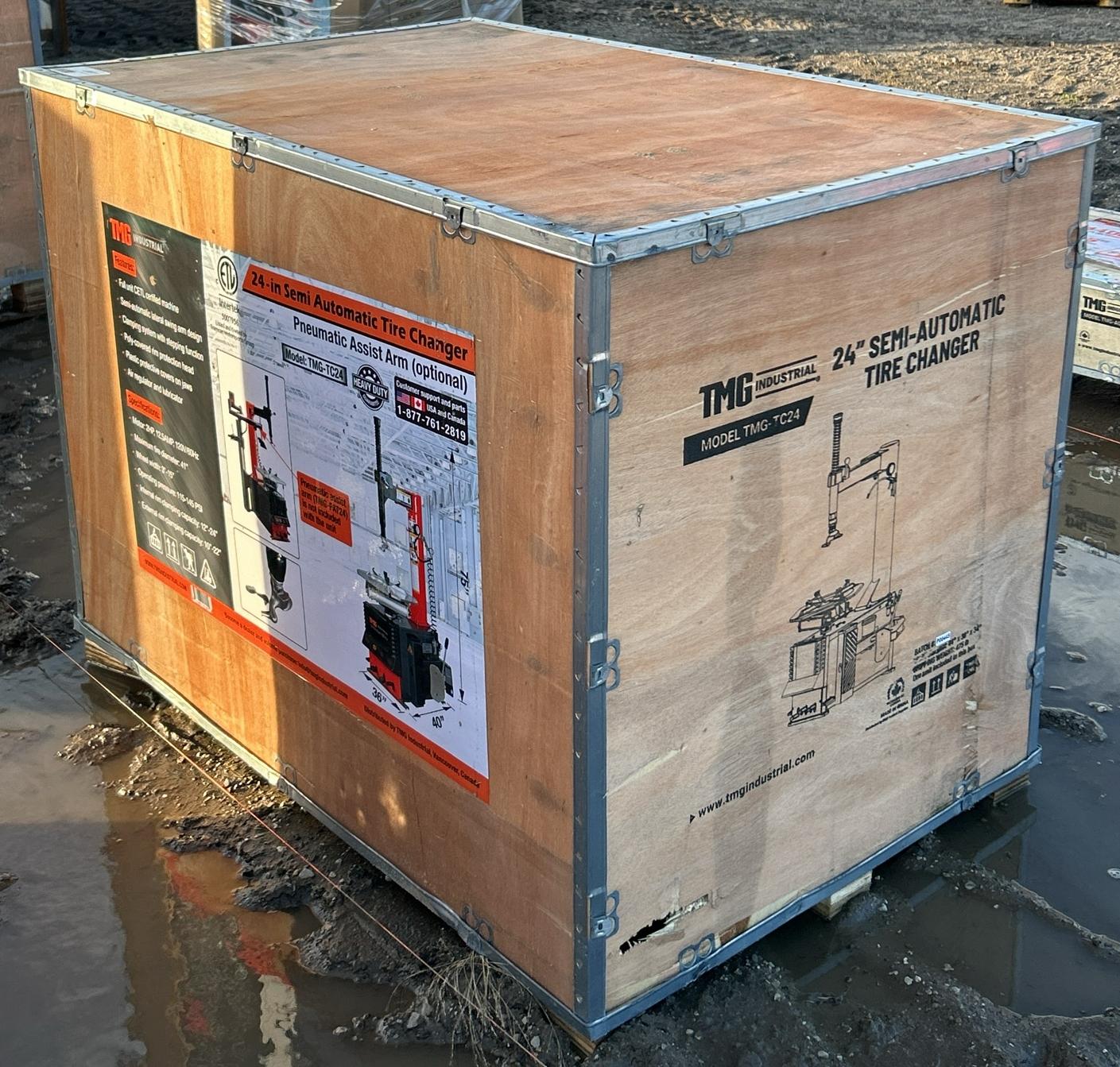TMG 24" Semi Automatic Tire Changer