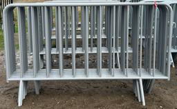 (10) Brand New Crowd Controls Gates