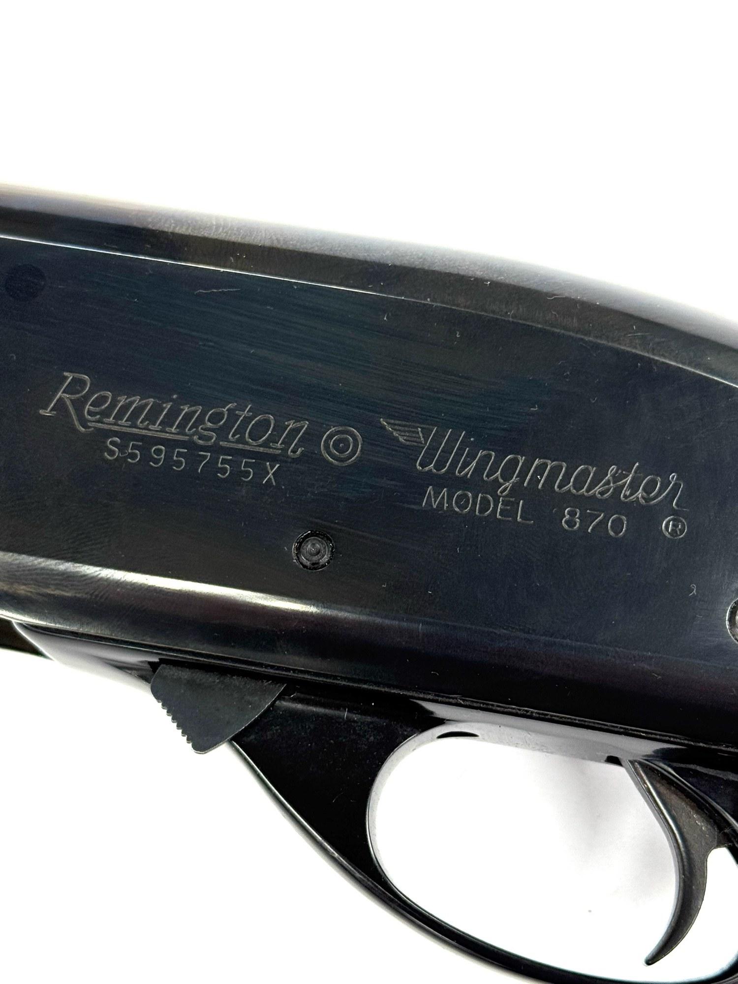 Remington Model 870 Wingmaster .20 Ga Pump Shotgun