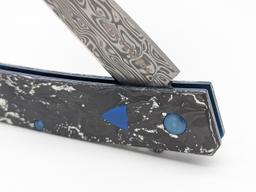 NIB Benchmade Gold Class Damasteel Tengu Flipper w/ Box