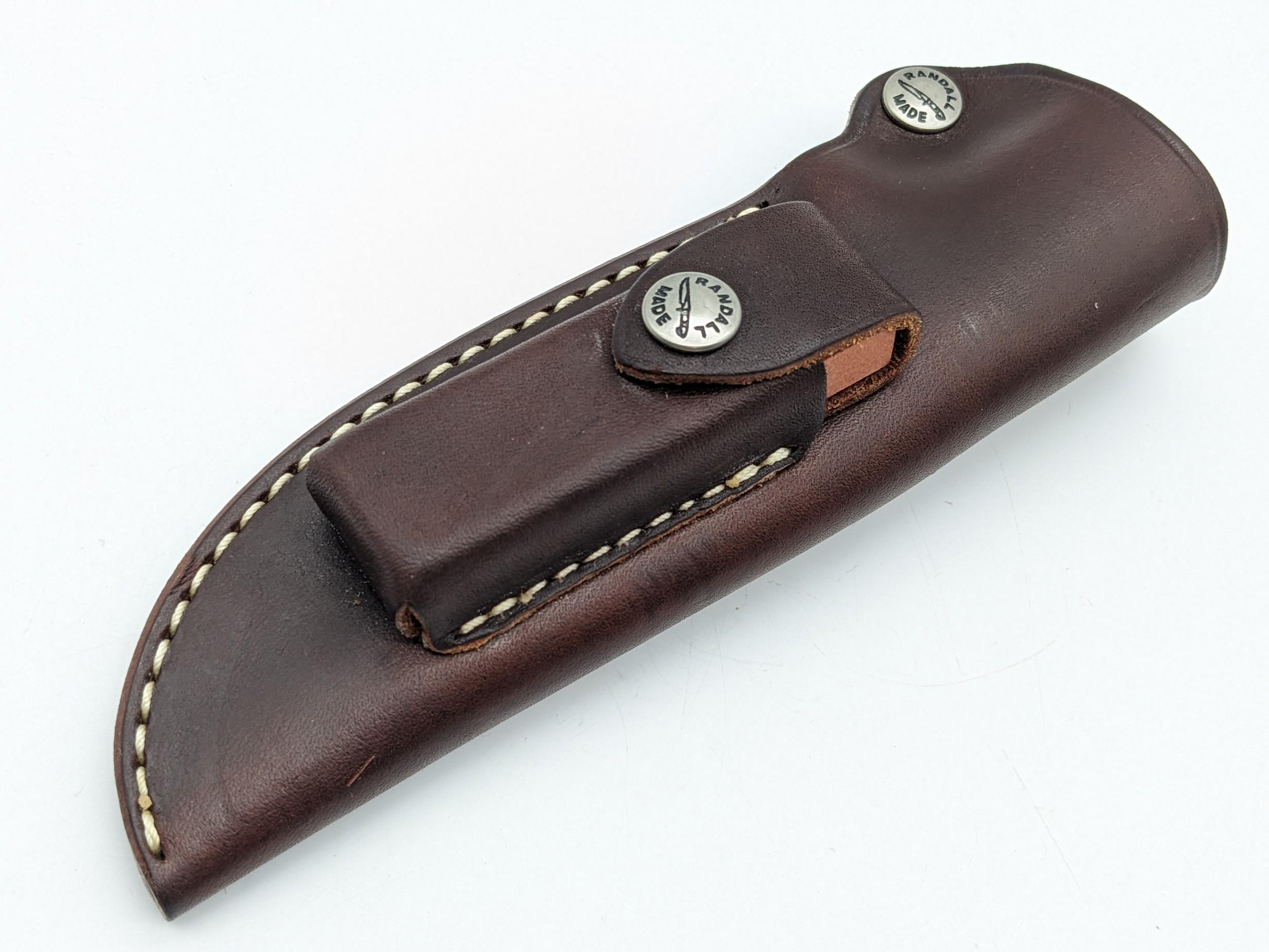 Randall Model 25 Stainless Steel Trapper w/ Sheath