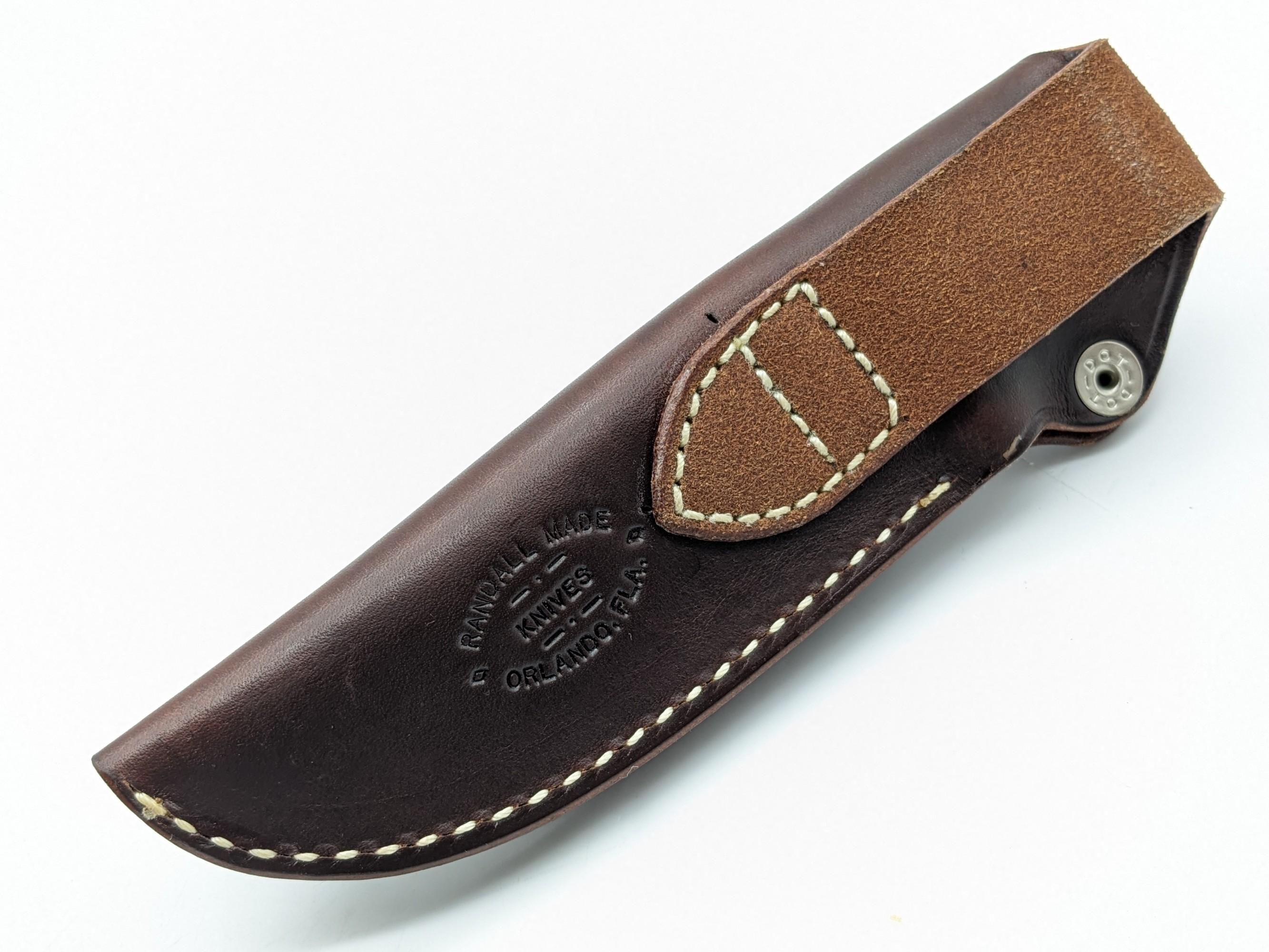 Randall Model 25 Stainless Steel Trapper w/ Sheath