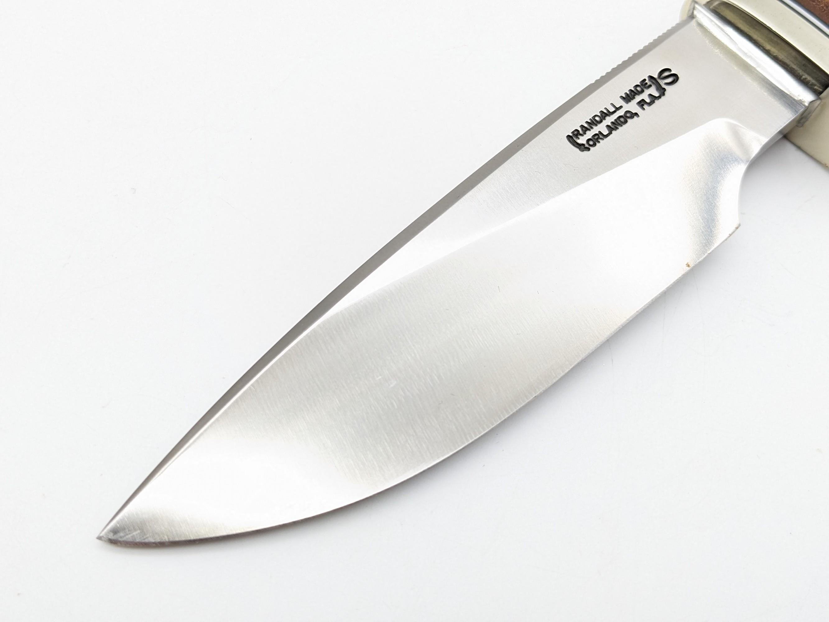 Randall Model 25 Stainless Steel Trapper w/ Sheath