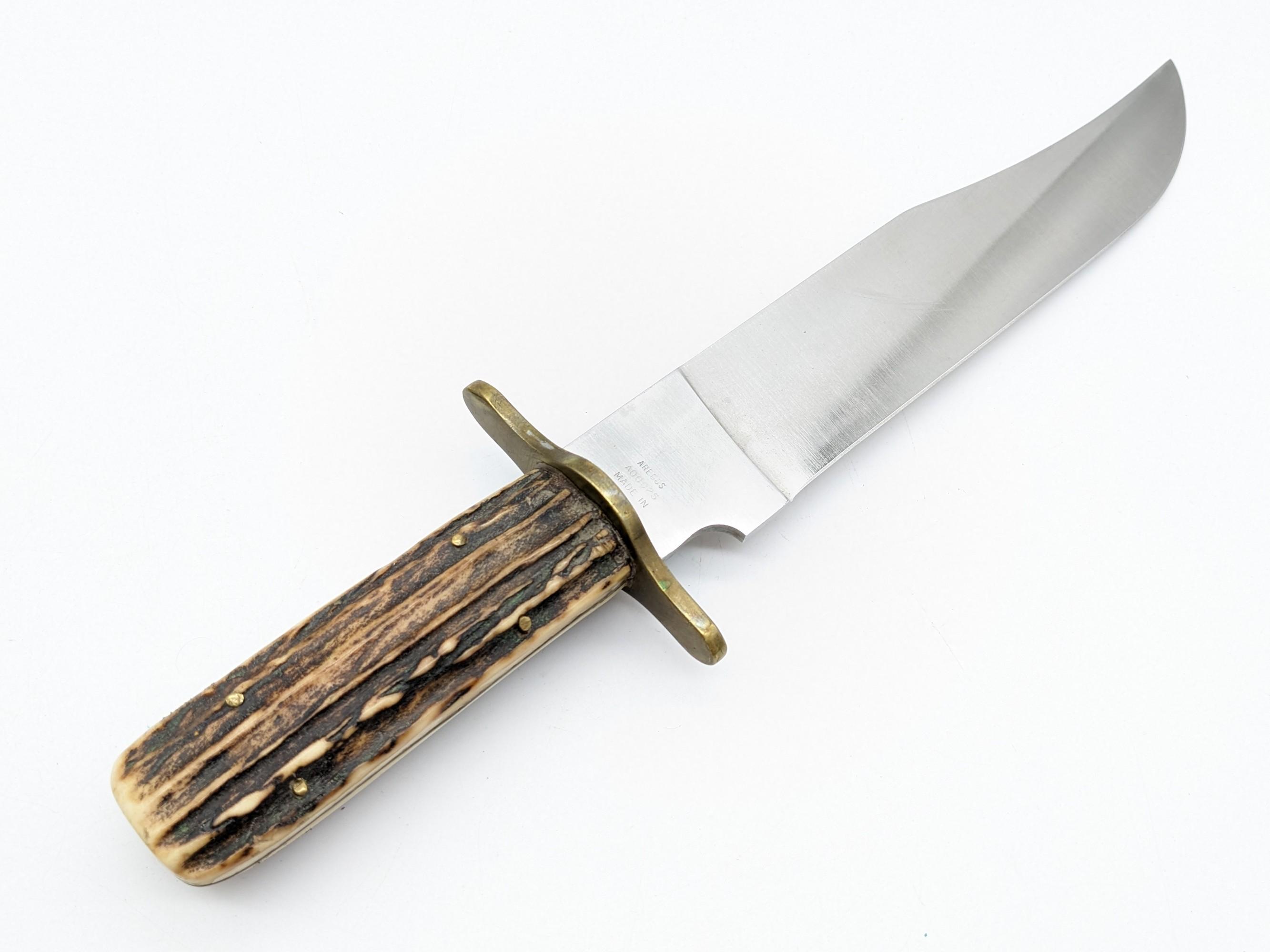 1986 Parker-Edwards Bench Made Randall Gilbreath Bowie Knife w/ Sheath