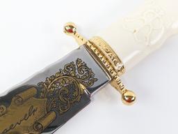 H.G. Long American Historical Foundation Theodore Roosevelt Bowie Knife w/ Case