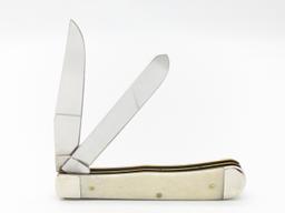 2013 Case XX Zippo 20th Anniversary Natural Bone Trapper 6254