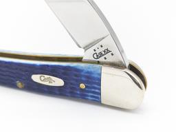 2004-2013 Case XX Blue Bone & Smooth Cream Bone Seahorse Whittlers 6355WH