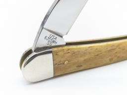 2004-2013 Case XX Blue Bone & Smooth Cream Bone Seahorse Whittlers 6355WH