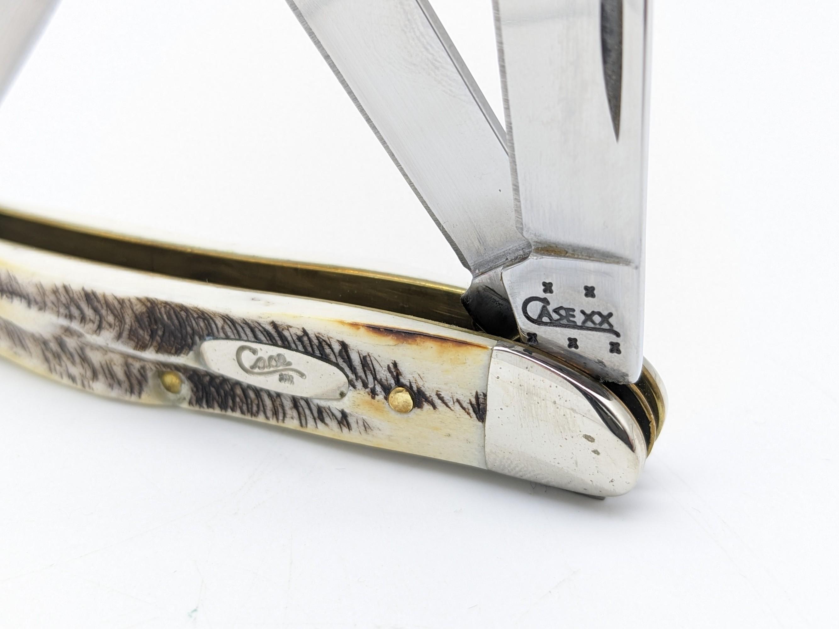 2005 Case XX Bone Stag Medium Stockman 6.53087