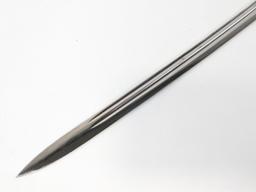 Named US Marine Corps Mameluke Style Officer Dress Sword w/ Scabbard & Case