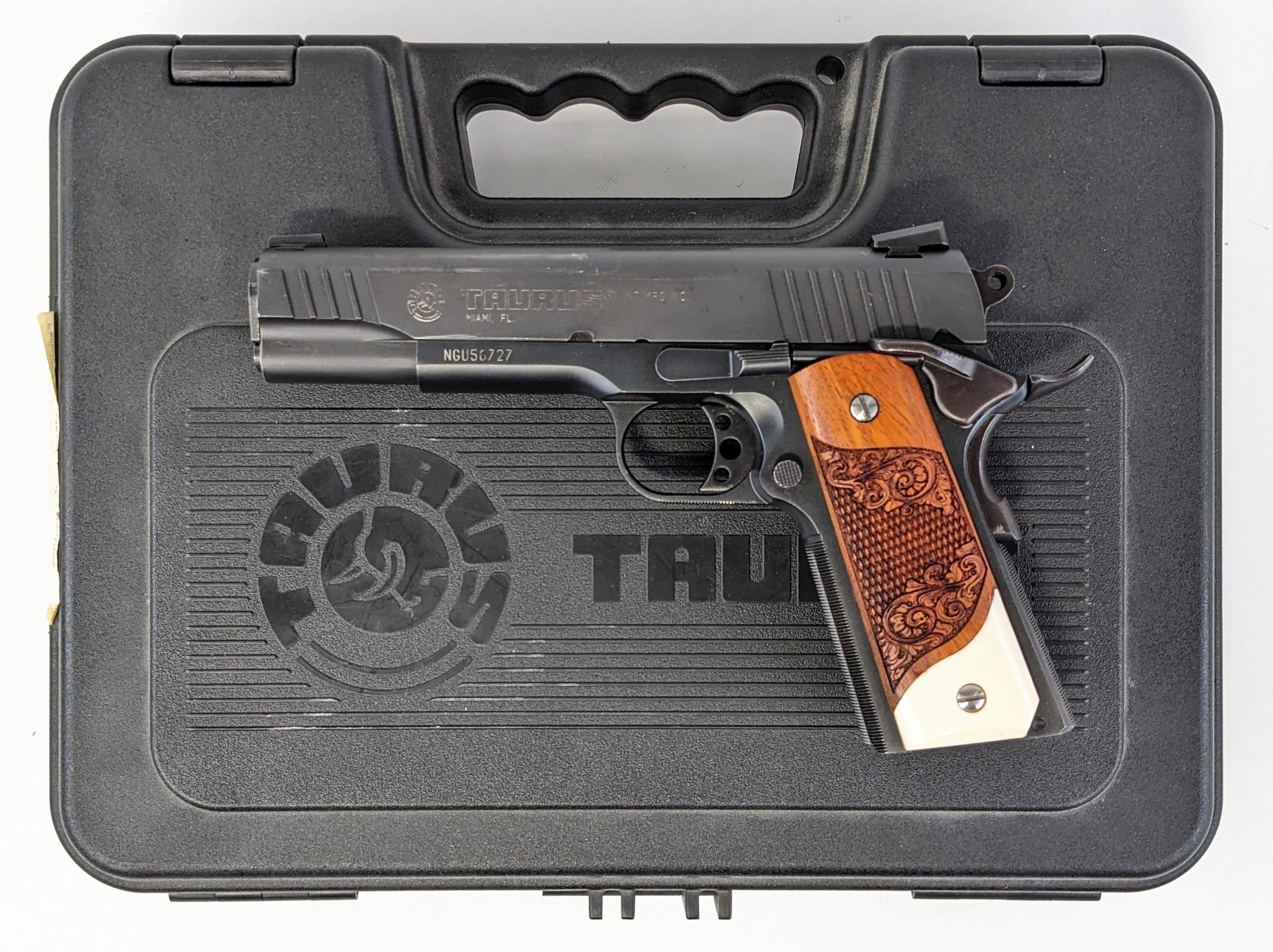 Taurus  PT 1911 .45 ACP Semi Auto Pistol w/ Case