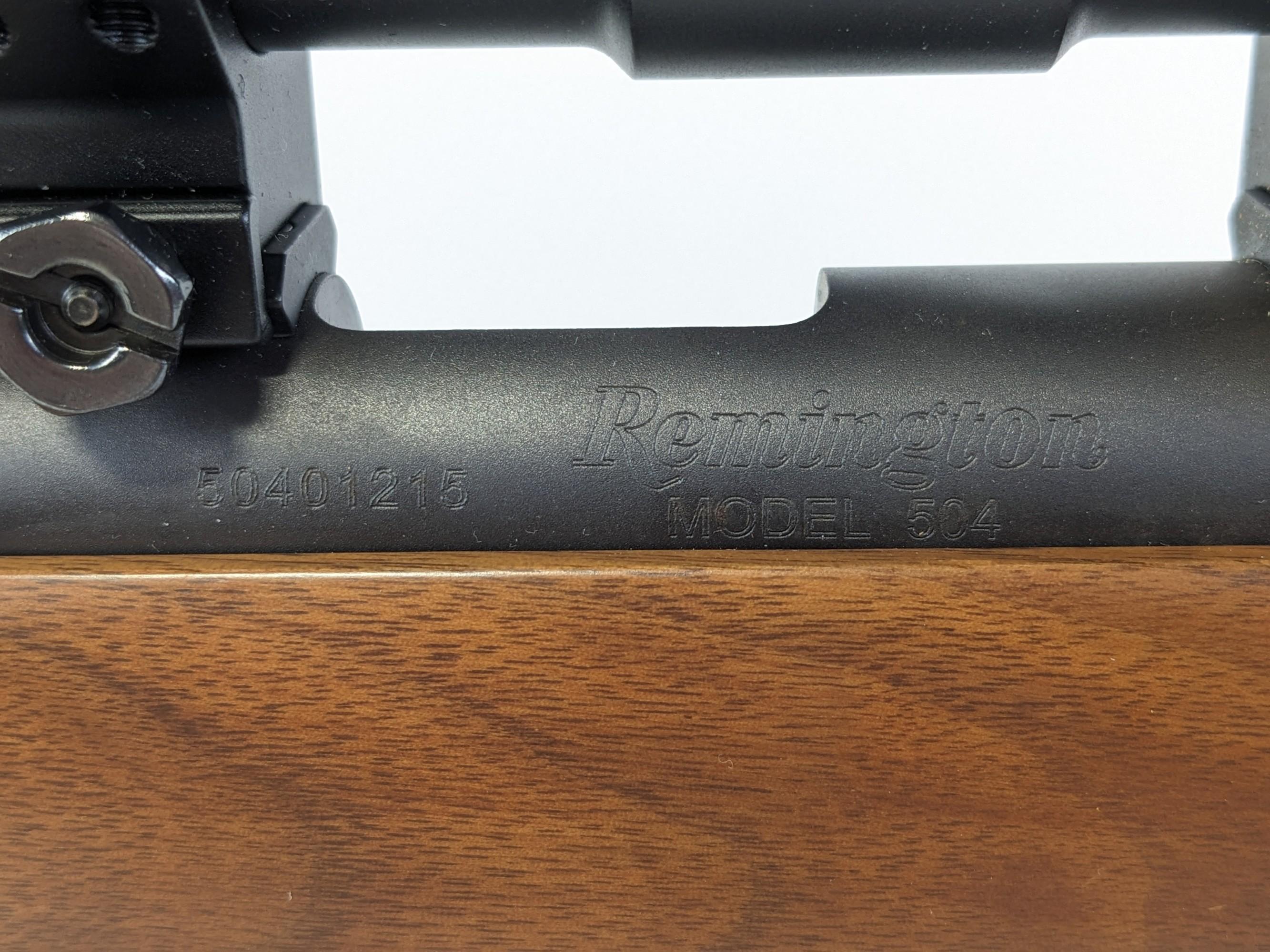 Remington Model 504 .22 LR Bolt Action Rifle