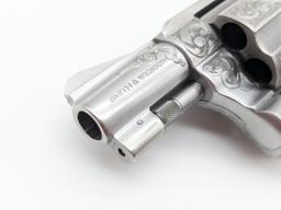 Engraved Smith & Wesson Model 60 .38 Special Revolver
