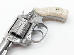 Engraved Smith & Wesson Model 60 .38 Special Revolver