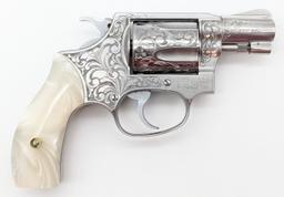 Engraved Smith & Wesson Model 60 .38 Special Revolver