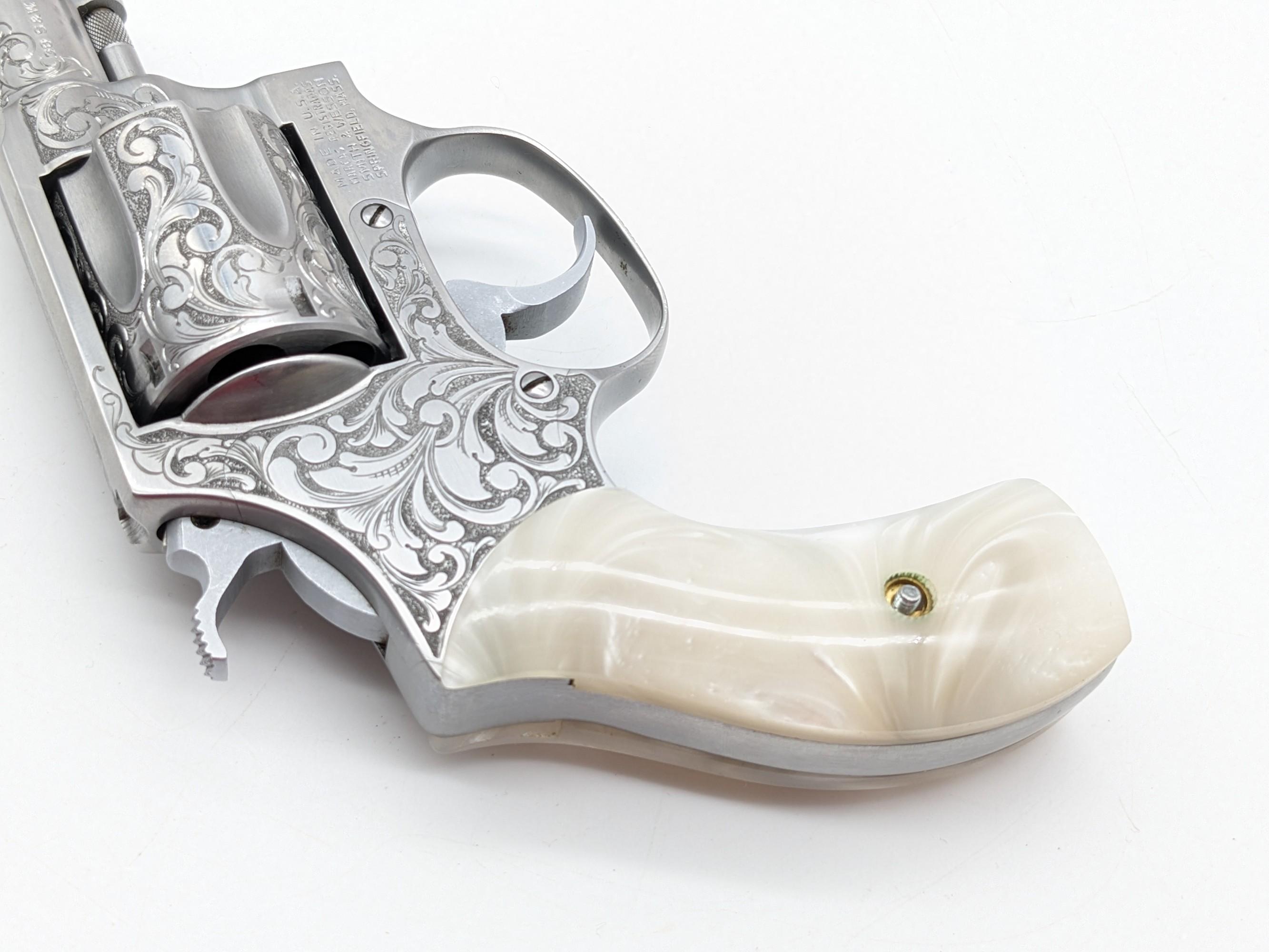 Engraved Smith & Wesson Model 60 .38 Special Revolver