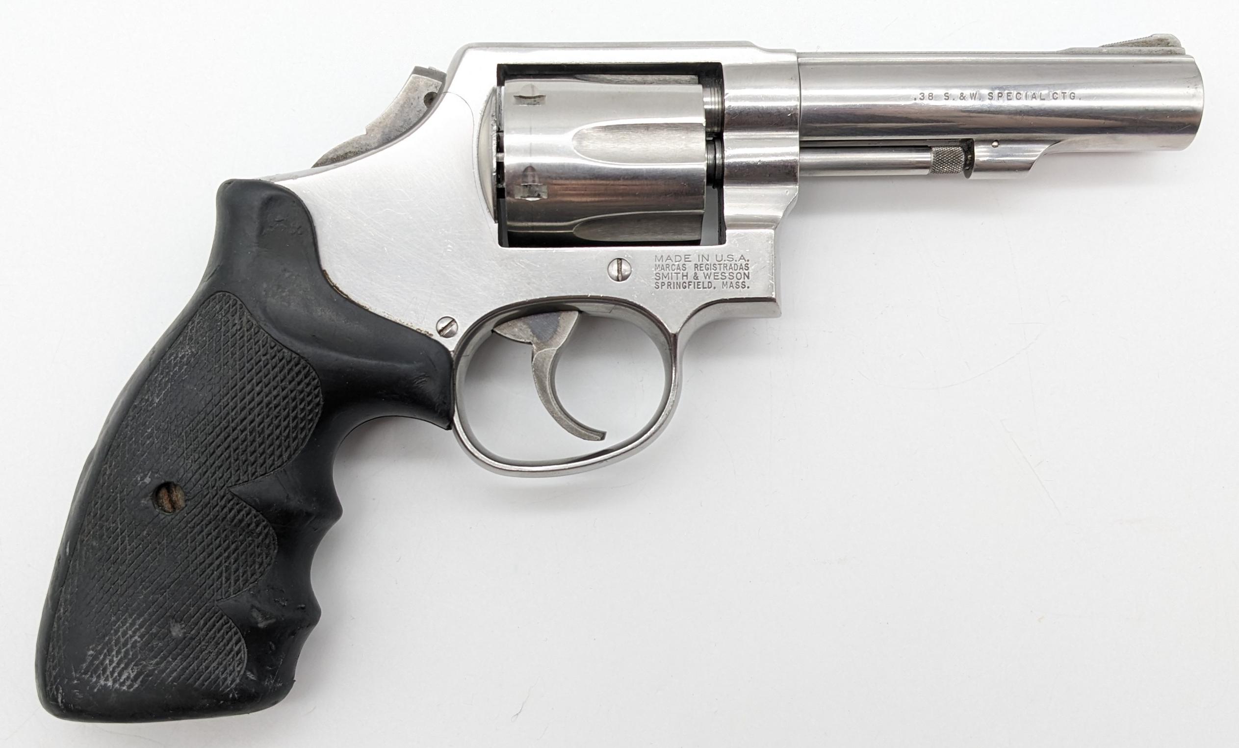 Smith & Wesson Model 64-5 Hammerless .38 Spl Revolver