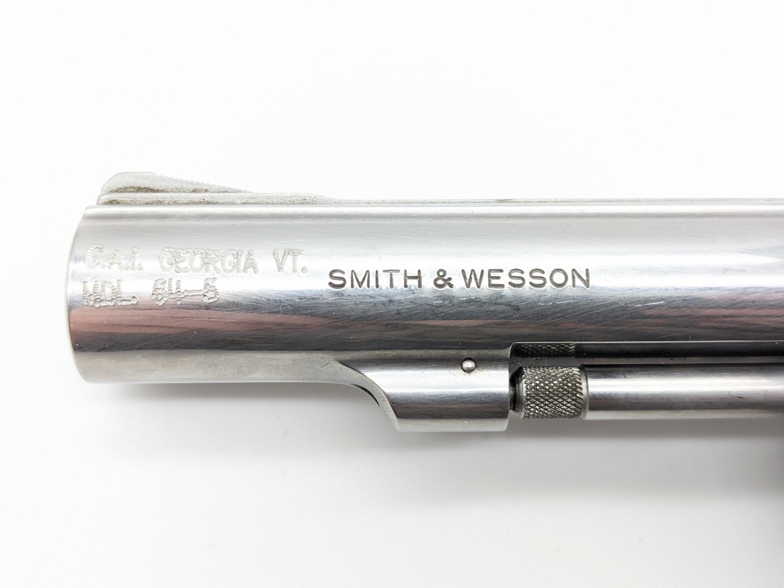 Smith & Wesson Model 64-5 Hammerless .38 Spl Revolver