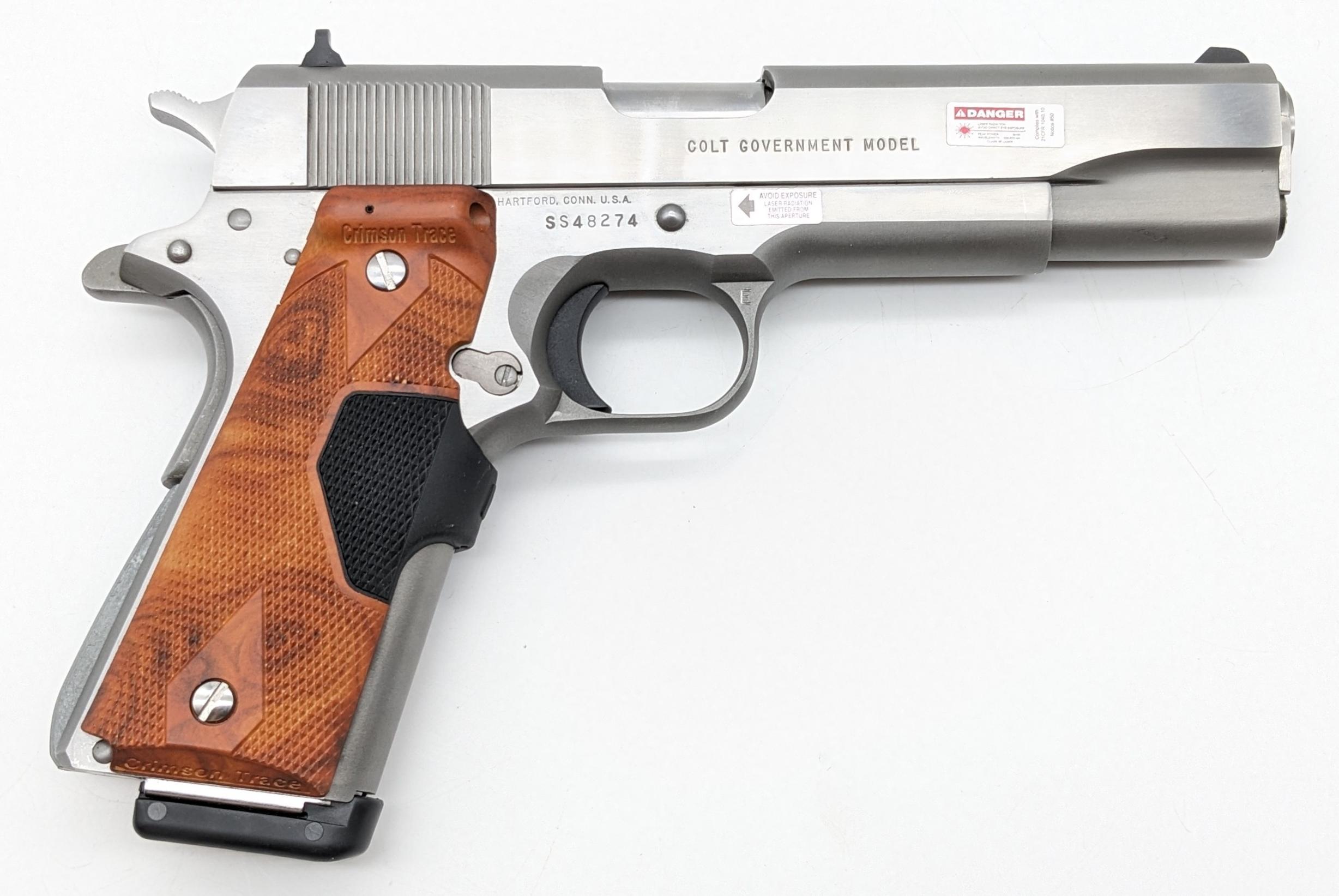 Colt MK IV Series 80 Government 1911 .45 ACP Semi Auto Pistol