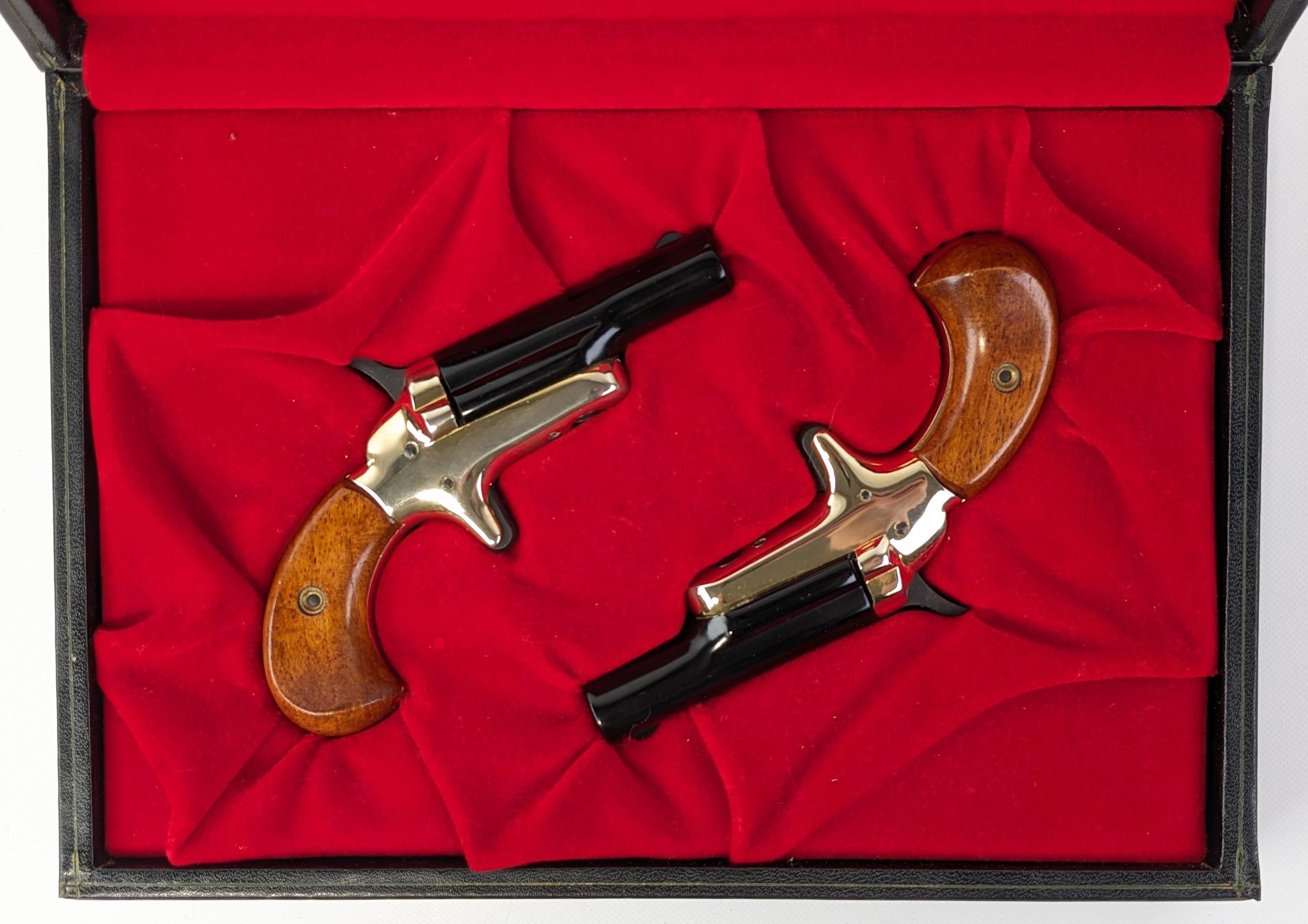 Colt Lord No. 4 .22 Short Derringer Pair w/ Case
