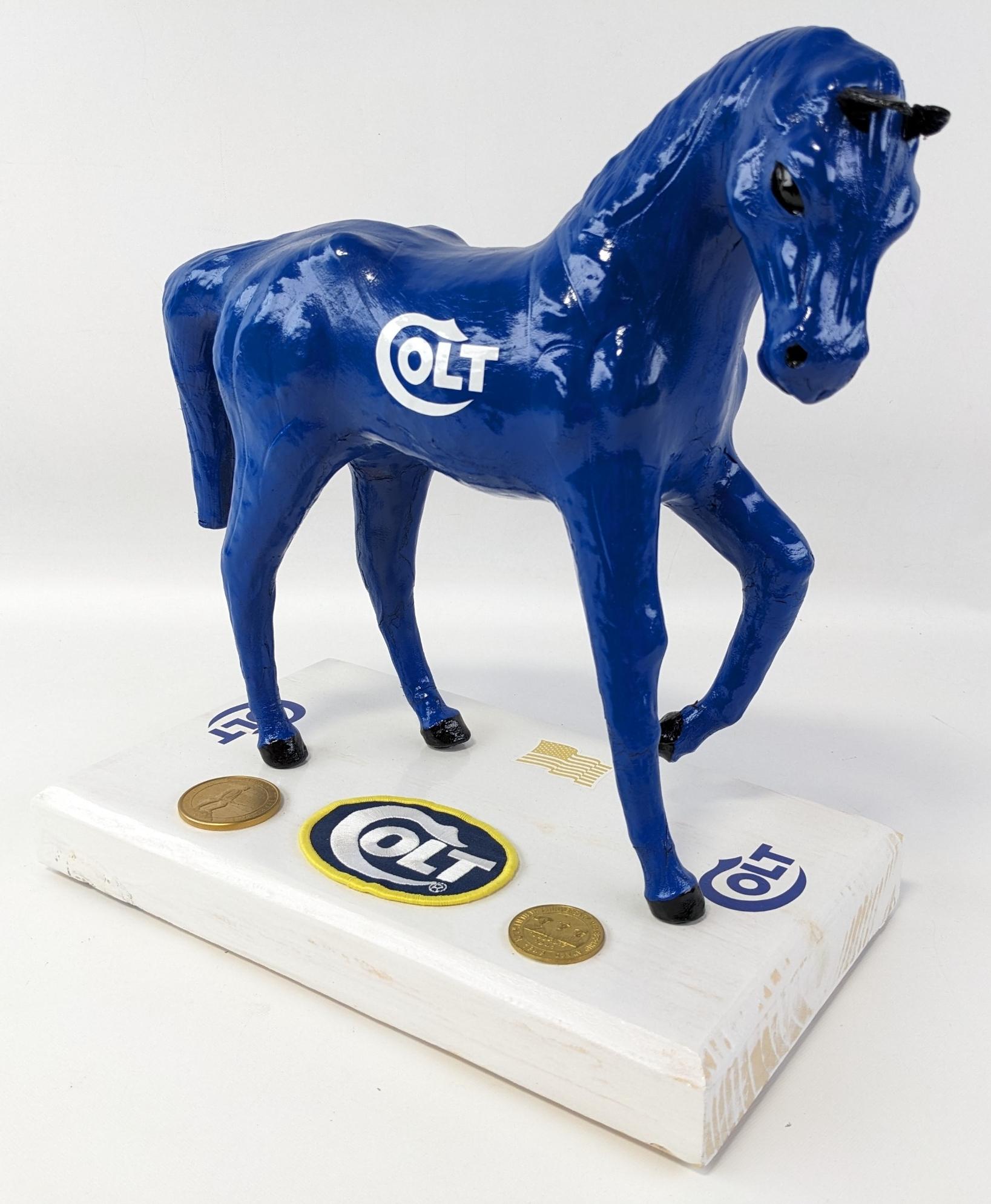 Custom Colt Stallion Statue