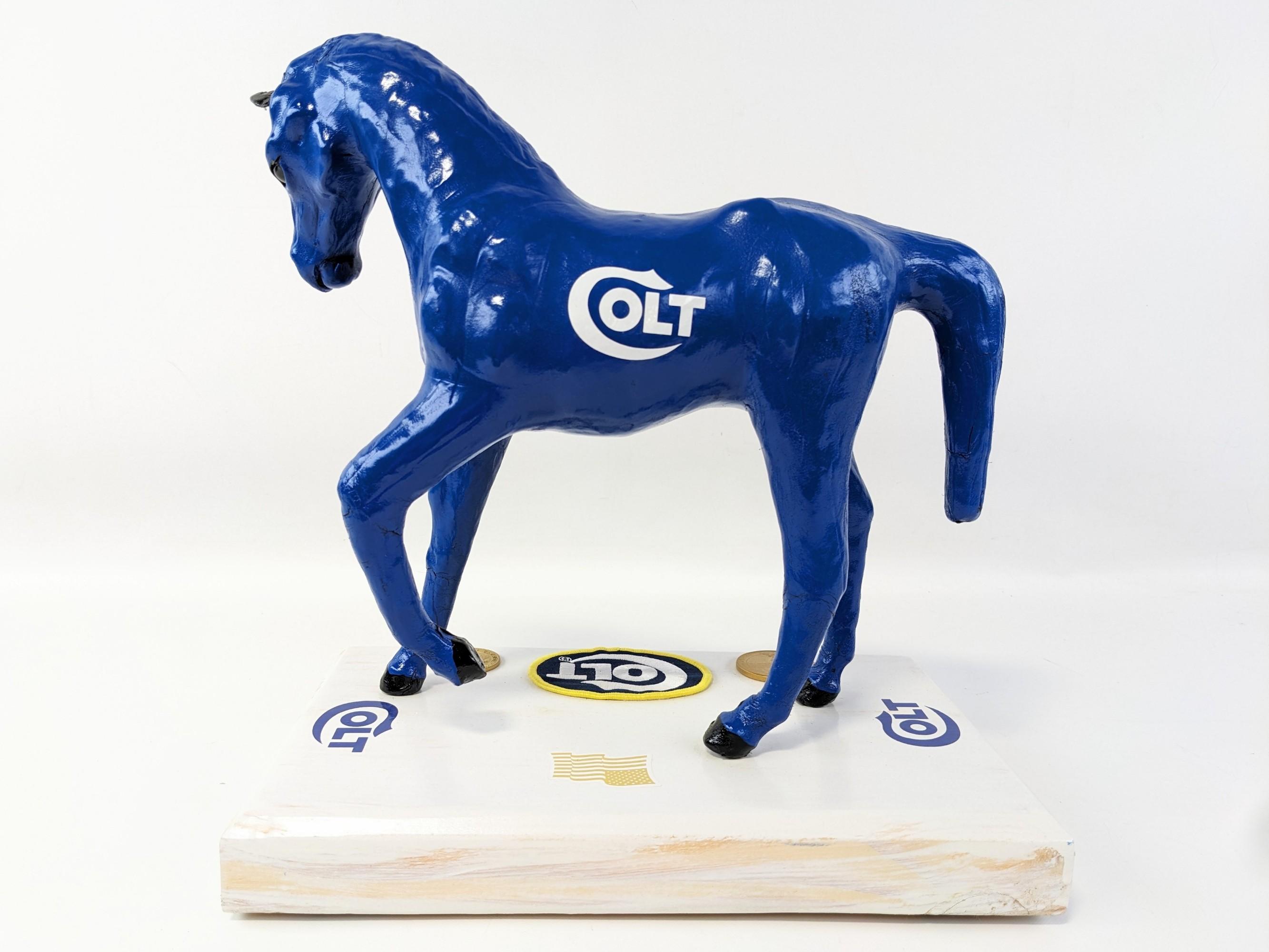 Custom Colt Stallion Statue