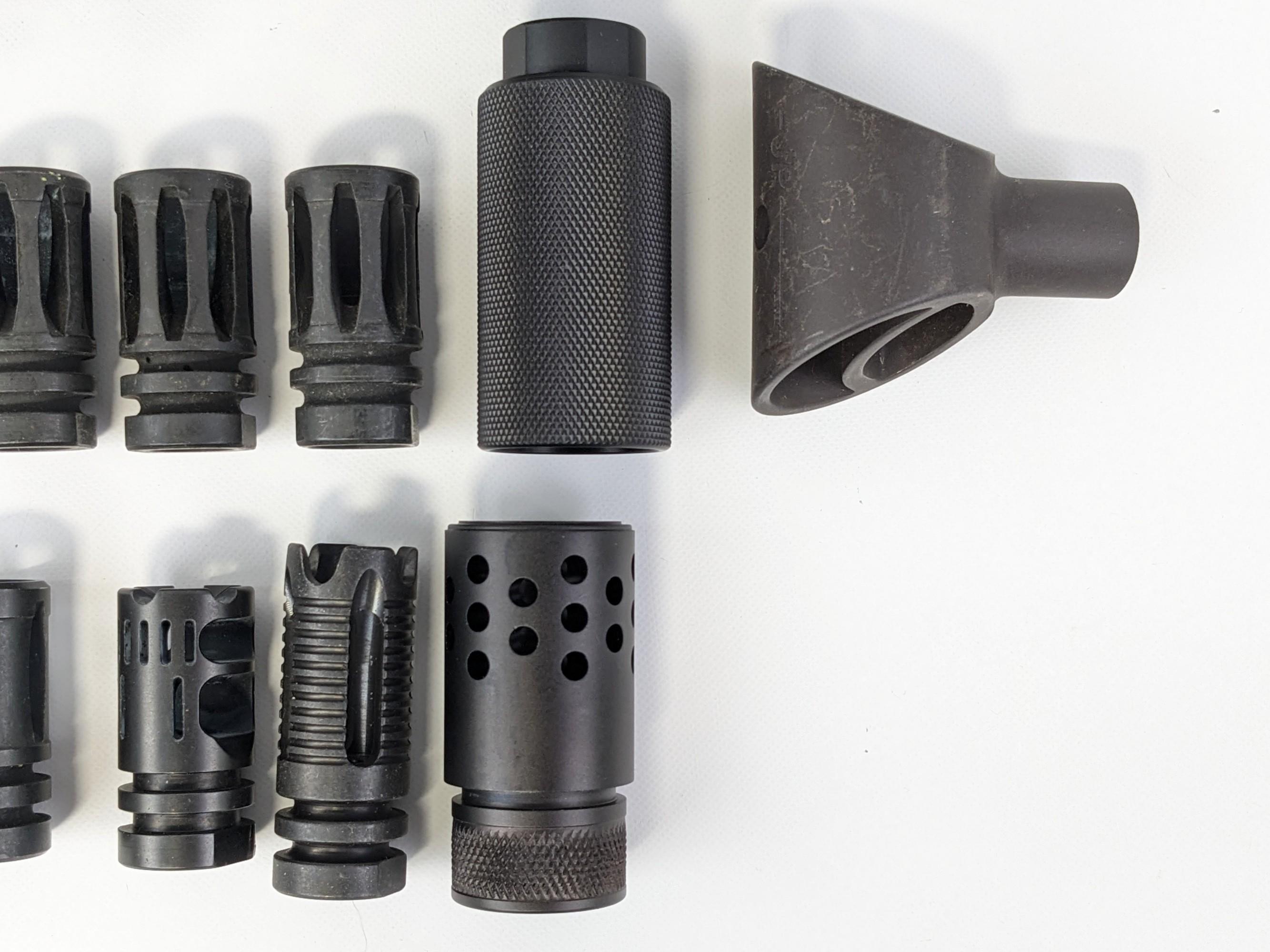 Rifle & Pistol Flash Hiders, Compensators, and Muzzle Breaks