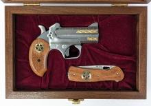 Bond Arms Texas Rangers 200th Anniversary .45 Colt / .410 Ga Derringer w/ Display