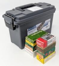 500 Rnd Various Brand .25 Auto Cartridges w/ Ammo Can