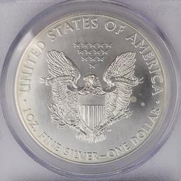 2014 American Silver Eagle Coin PCGS MS 70 First Strike
