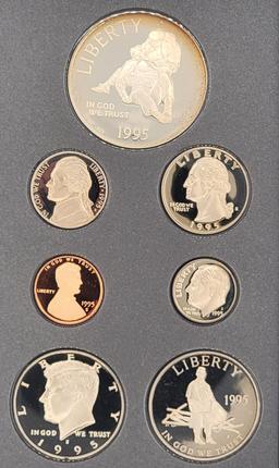 1995 & 1997 U.S. Mint Prestige Proof Sets