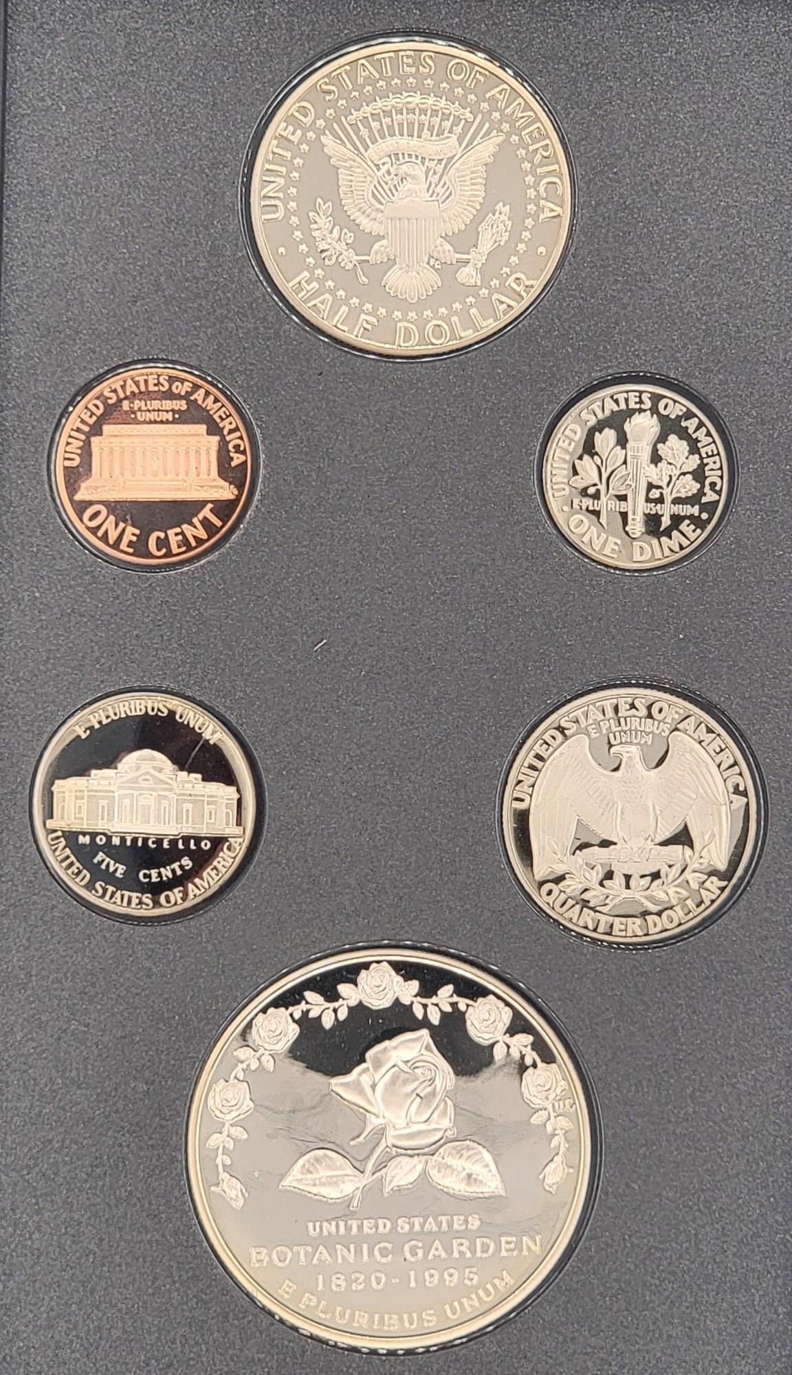 1995 & 1997 U.S. Mint Prestige Proof Sets