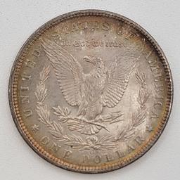 Uncirculated 1900-O U.S. Morgan Silver Dollar
